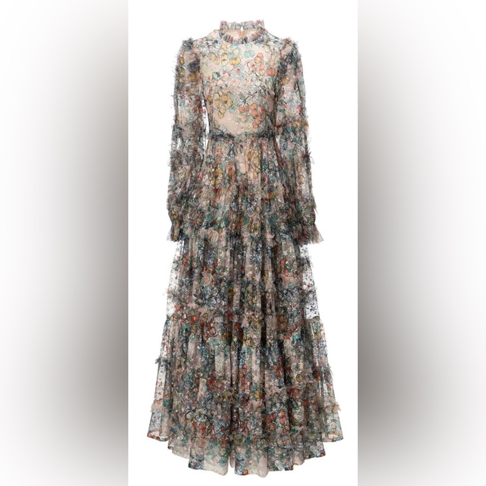 Woman floral dress size 2XL NWT